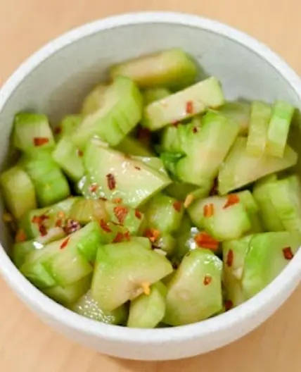Marinated Broccoli Stems