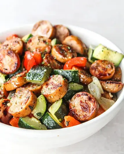 Simple Sausage & Veg