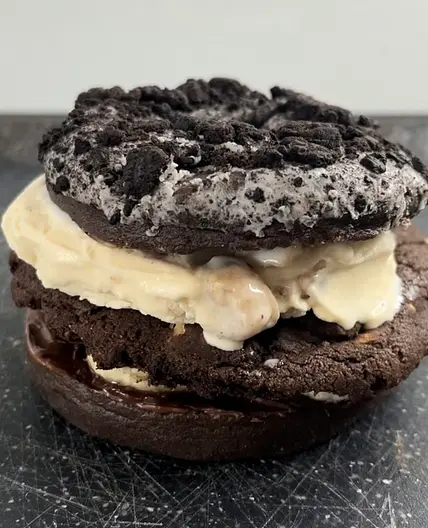 Oreo Donut Cookie Sandwich