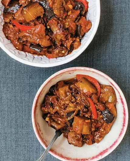 Aubergine Chermoula