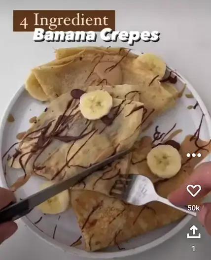Banana Crepes