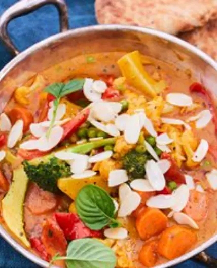 Curry vegetal