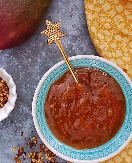 Receta de chutney de mango