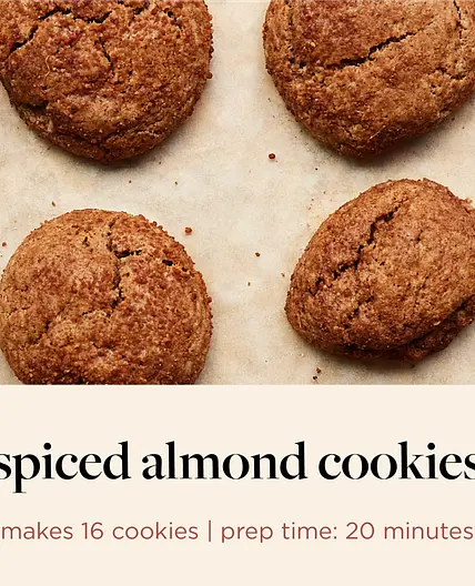 Spice Almond Cookies