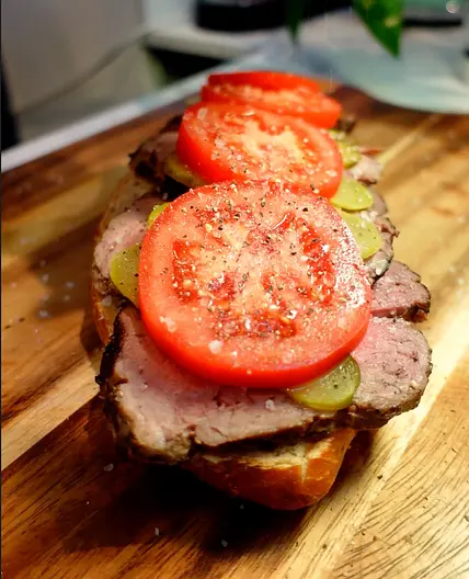 Brazilian Bauru Sandwich