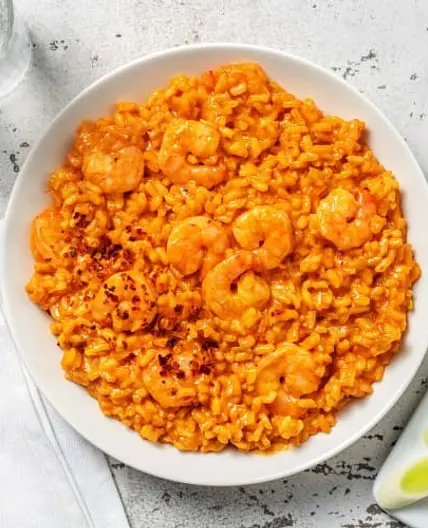 Prawn and Tomato Risotto