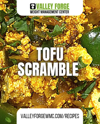 Tofu Scramble - High Protein, Low Calorie 