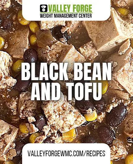 Black Bean and Tofu in Instant Pot