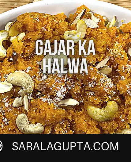 Gajar Ka Halwa | Indian Dessert with Carrots