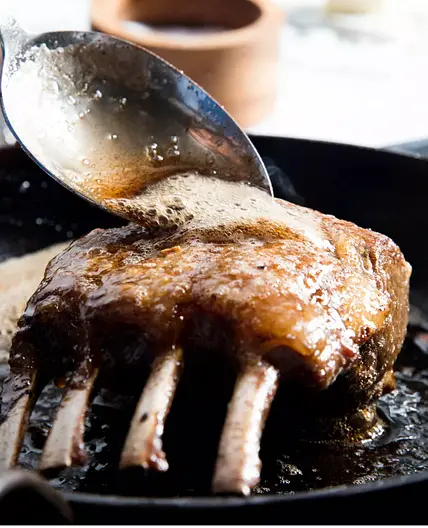 Pan-Roasted Rack of Lamb