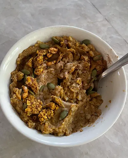 Pumpkin Protein Bowl