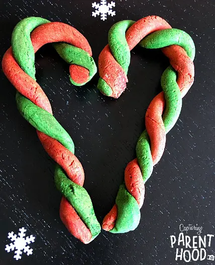 Candy Cane Dog Treats