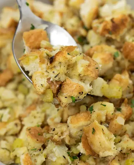 Hamblin homemade stuffing for thanksgiving