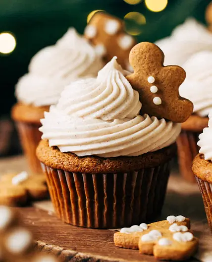 Gingerbread Cupcakes