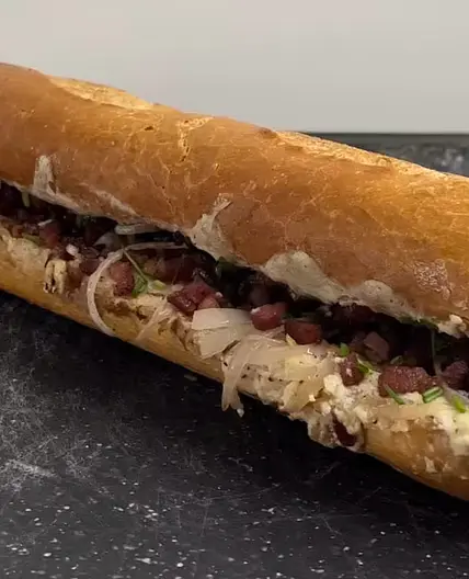 Flammkuchen Sandwich