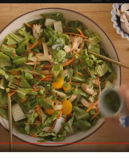The FAMOUS Wonton Happiness Salad Recipe - Sweet Tomatoes / Souplantation Copy