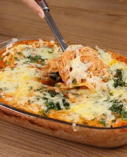 Baked Pasta with sauce