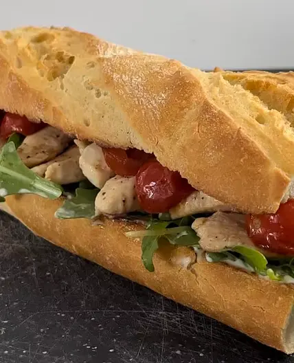 Trüffel-Hähnchen Sandwich