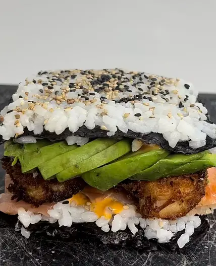 Knuspriges Sushi Sandwich