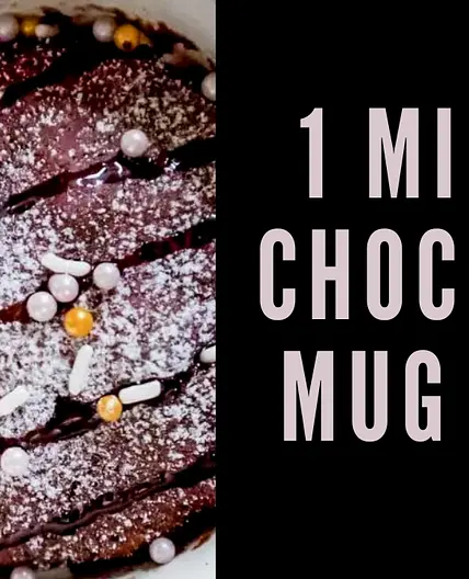 1 Minute Chocolate Mug Cake