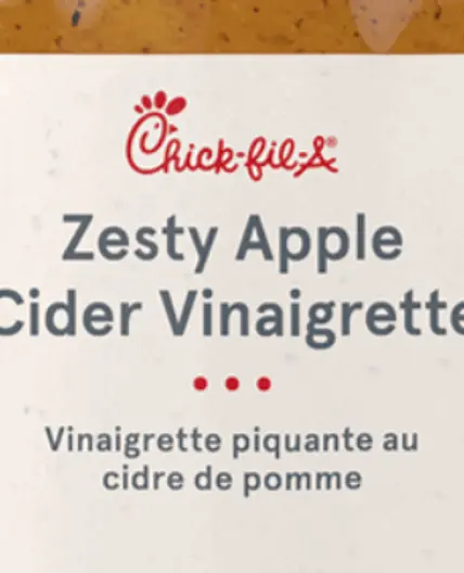 Chick-fil-A Zesty Apple Cider Vinaigrette