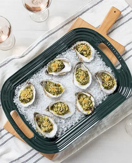 Oysters Rockefeller