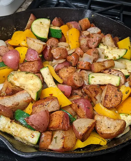 Veggie & Chicken Sausage Hash
