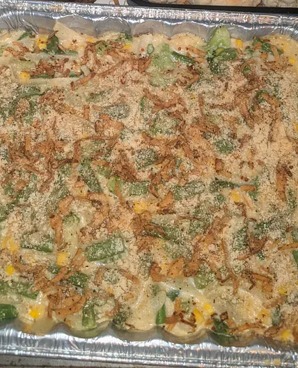 Crustless Chicken Pot Pie