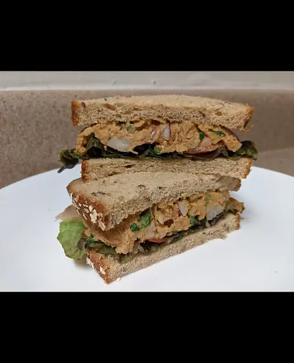 Vegan Chickpea Sandwich