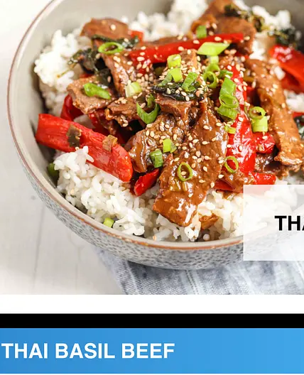THAI BASIL BEEF