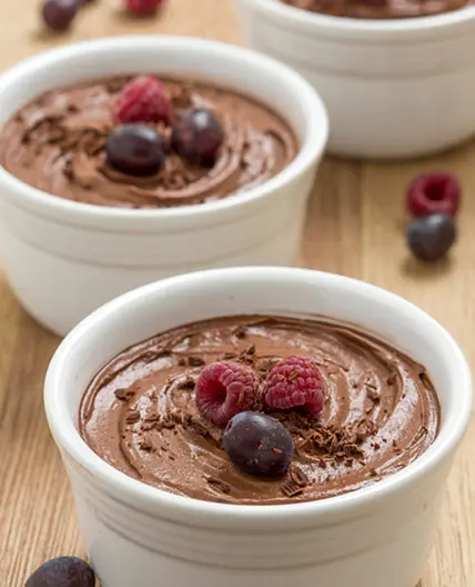 Tofu Chocolate Mousse