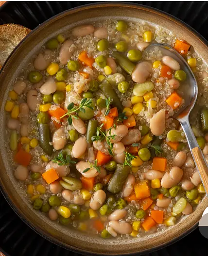 Tweaked: instant Pot White Bean and Quinoa Soup