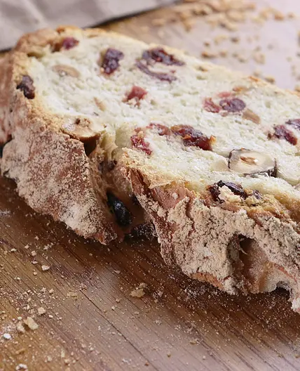 Oat, Cranberry and Hazelnut Bread