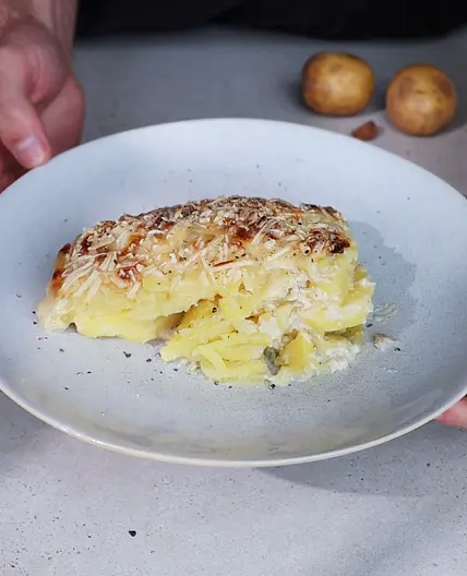 Veganes Kartoffel Gratin 🥔🌱