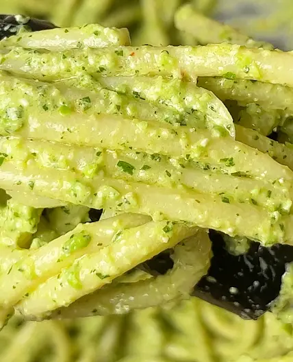 Creamy Peas and Basil Pasta 🌱💚