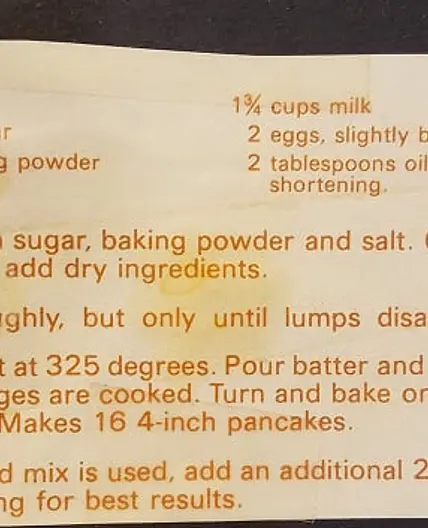 Mom's Pancakes