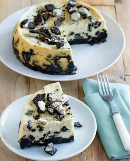 Gateau au fromage aux biscuits Oreo