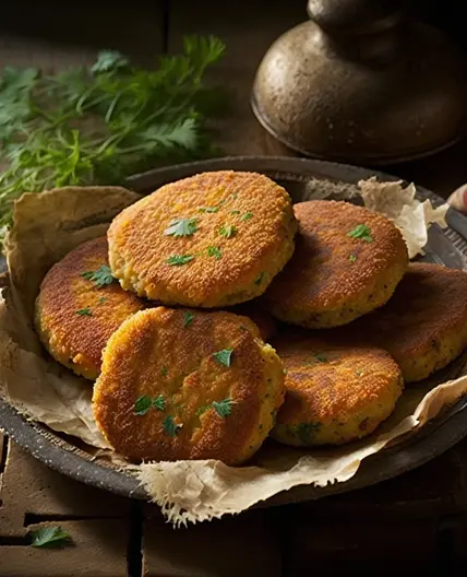 North African Cheese and Potato Patties- Maakouda