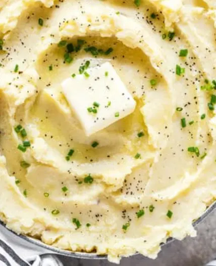 Garlic Parmesan Mashed Potatoes