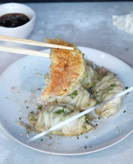 Crispy Vegan Gyoza 🇯🇵