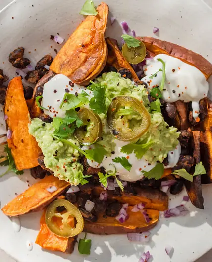 Loaded Sweet Potato Fries