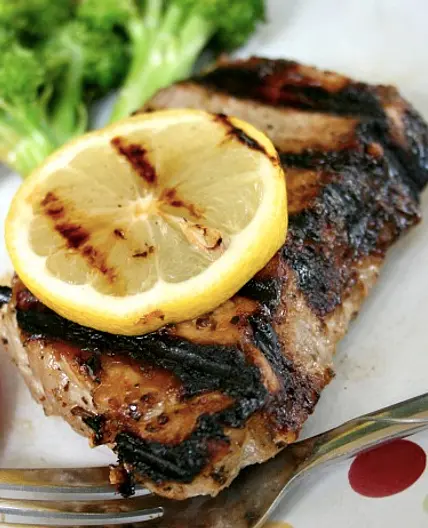 Honey Lemon Pork Chops
