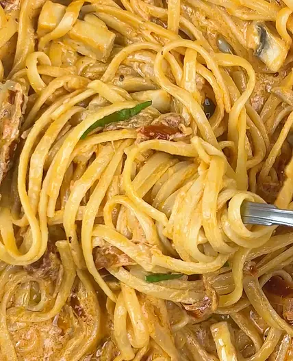 Creamy Sun-Dried Tomato Pasta