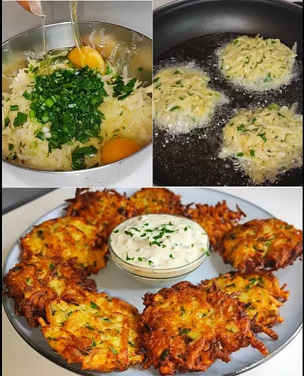 Beignets de pommes de terre