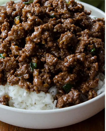Mongolian Ground Beef