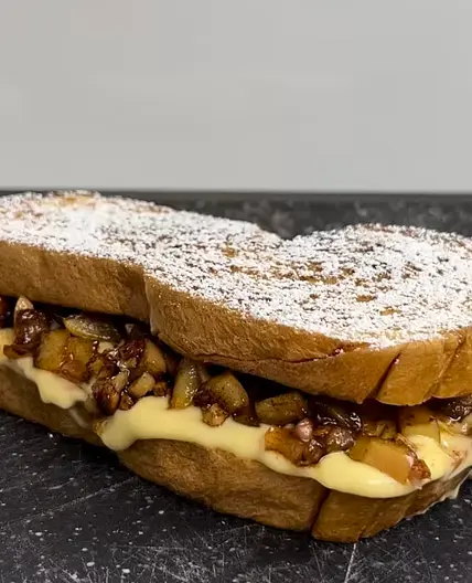 Winter Apfel Sandwich
