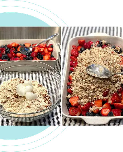 Gluten-Free Mixed Berry Crumble