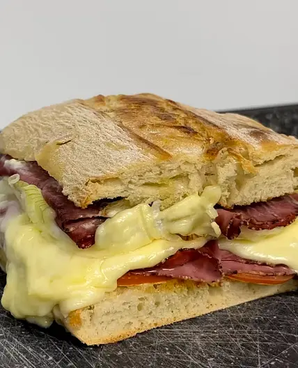 Pastrami Raclette Sandwich