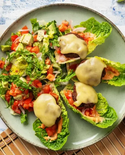 mexican inspired cheesy beef burger sliders