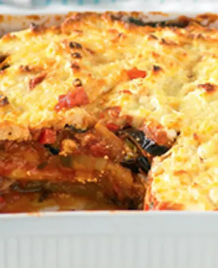 Moussaka gratin